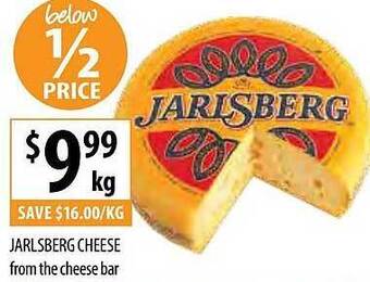 Supabarn Jarlsberg cheese offer
