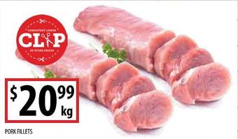 Pork fillets
