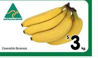 Spar Cavendish bananas offer