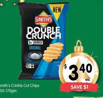 Spar Smith's crinkle cut chips offer