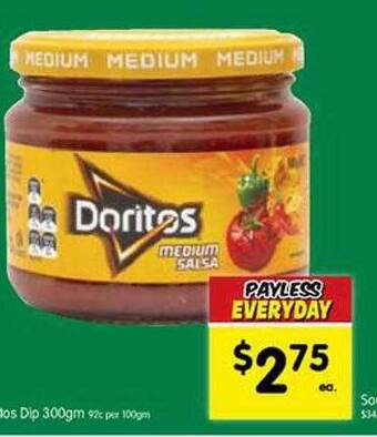 Spar Doritos dip offer