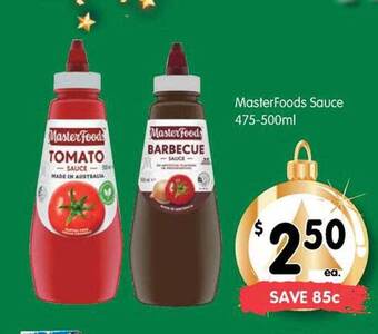 Spar Masterfoods sauce offer