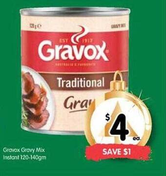 Spar Gravox gravy mix instant offer
