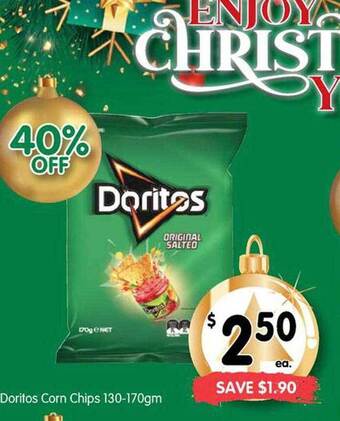 Spar Doritos corn chips offer