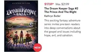 The dream keeper saga #2 the prince and the blight - kathryn butler