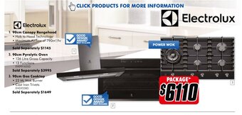 Electrolux - Cooking Product Package