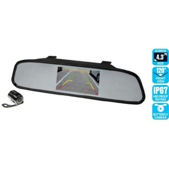 SuperCheap Auto Sca 4.3” mirror mounted reversing cam system offer