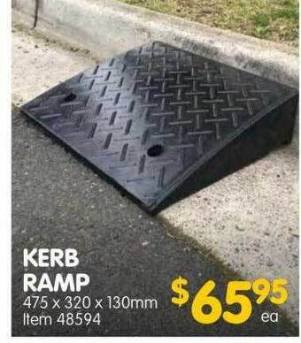 Kerb ramp