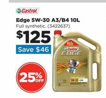 Repco Castrol edge 5w-30 a3-b4 10l offer
