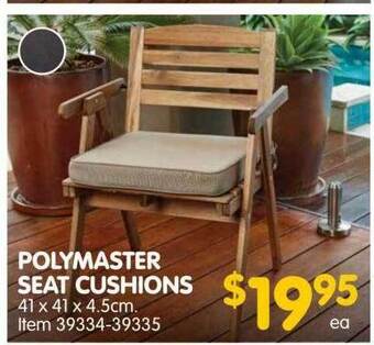 Clark Rubber Polymaster seat cushions offer
