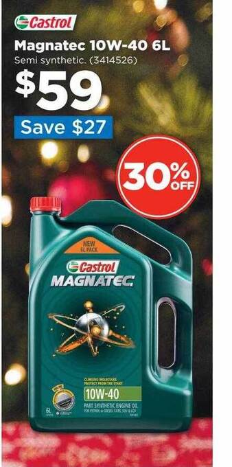 Repco Castrol magnatec 10w-40 offer
