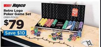 Repco Repco retro logo poker game set offer