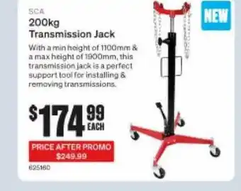 SuperCheap Auto Sca 200kg transmission jack offer