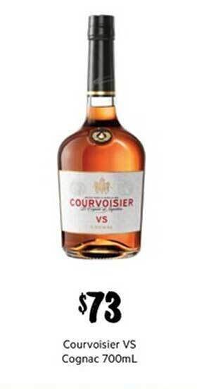 First Choice Liquor Courvoisier vs cognac 700ml offer