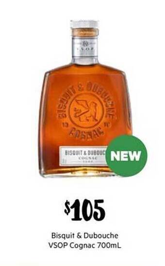 First Choice Liquor Bisquit & dubouche vsop cognac 700ml offer