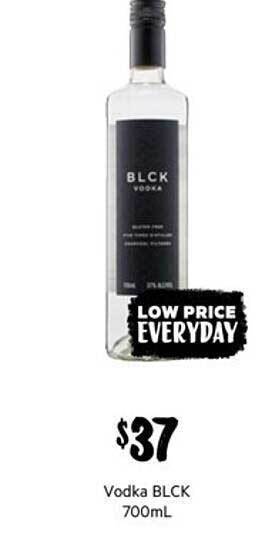 First Choice Liquor Vodka blck 700ml offer