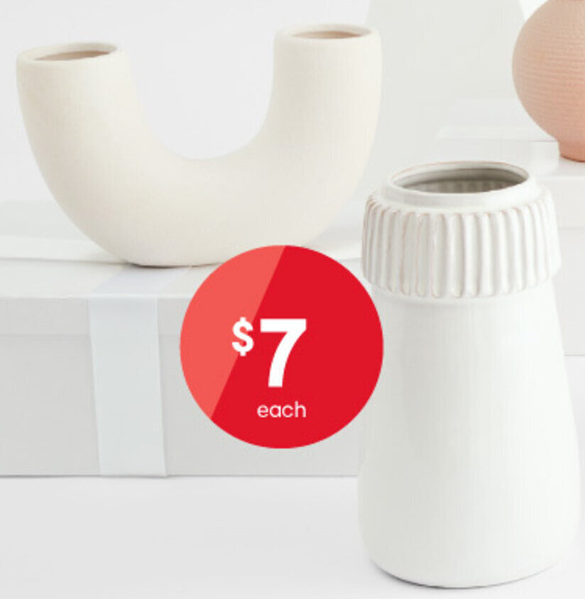 Vase offer at Kmart
