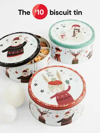 Kmart Biscuit Tin offer