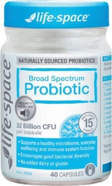 Coles Life-Space Broad Spectrum Probiotic Capsules 40 Pack* offer
