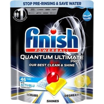 Finish 46-pack quantum ultimate pro dishwashing tablets
