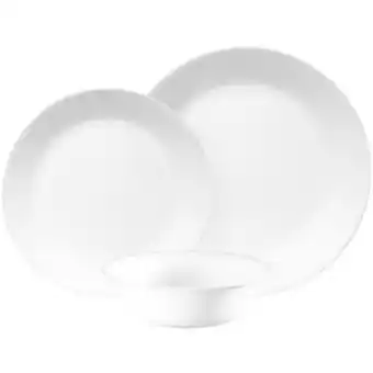 BIG W Corelle 12-piece livingware winter frost dining set offer