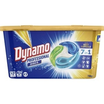 BIG W Dynamo professional 7 in 1 laundry detergent capsules 28 pack offer