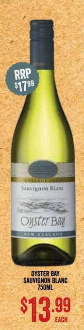 Oyster bay sauvignon blanc