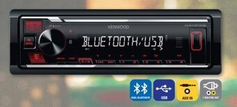 Kenwood Head Unit with Bluetooth