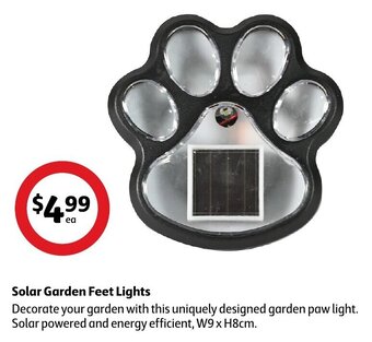 Coles Solar Garden Feet Lights offer