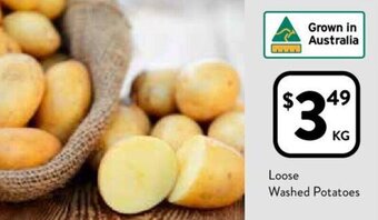 Foodworks Loose Washed Potatoes offer