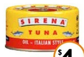 Foodworks Sirena Tuna 185g offer
