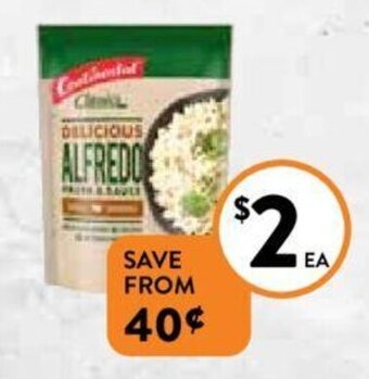 Foodworks Continental Pasta & Sauce or Rice 85-120g offer