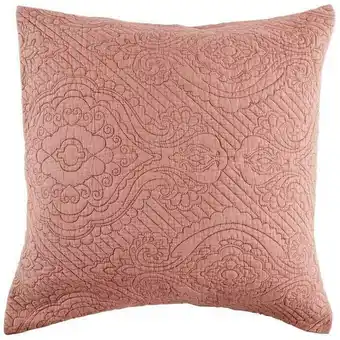 Spotlight Koo Sadie Stone Washed Quilted European Pillowcase offer