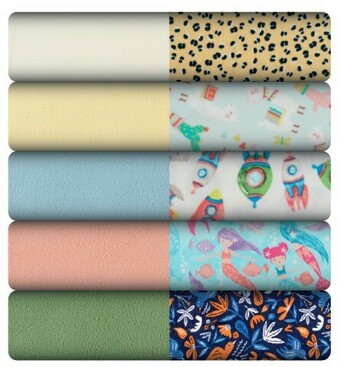 Spotlight Plain & Print Nursery Fleece offer