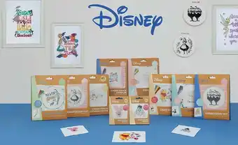 Spotlight Disney Embroidery Kits offer