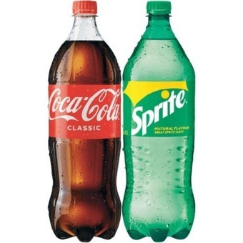 IGA Coca-cola, sprite, fanta or mount franklin 1.25 litre selected varieties offer