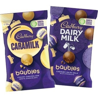 IGA Cadbury chocolate baubles 112-114g selected varieties* offer