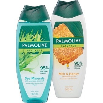 IGA Palmolive body wash 500ml selected varieties offer