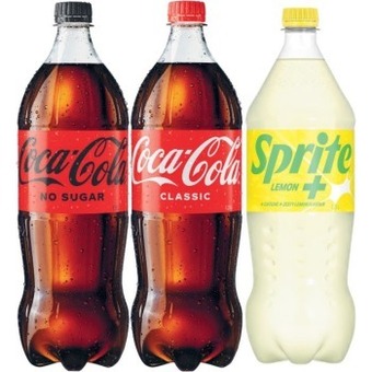 Coles Coca-cola, sprite or fanta soft drink 1.25 litre offer