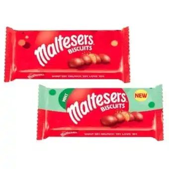 Coles Maltesers or m&m's biscuits 110g-180g offer