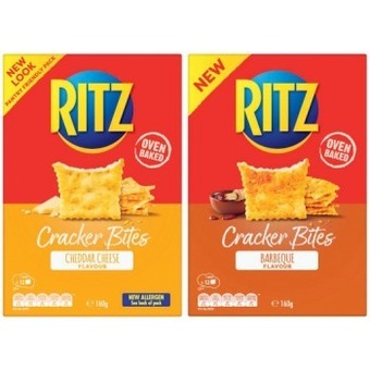 Coles Ritz cracker bites 160g offer