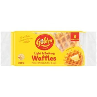 Golden waffles 220g-275g