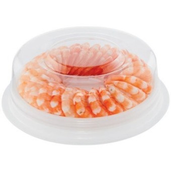 Coles Coles thawed cooked prawn plate 200g offer