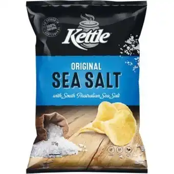 Woolworths Kettle chips 165g offer
