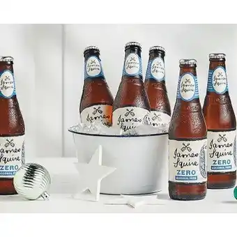 Woolworths James squire zero alcohol 6 x 345ml offer