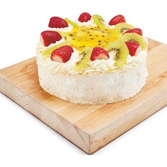 Woolworths Decorated pavlova with fresh cream* offer
