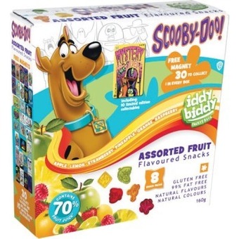 Woolworths Iddy biddy fruit snacks 160g pk 8 offer