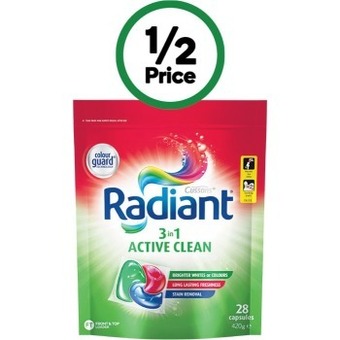 Woolworths Radiant capsules pk 28 offer
