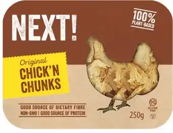 Coles Next! Original Chicku2019n Chunks 250g offer