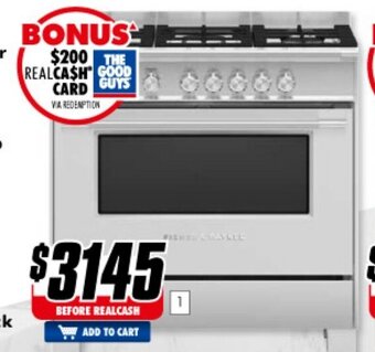 The Good Guys Fisher & Paykel - 90cm Dual Fuel Freestanding Cooker - OR90SCG2X1 offer